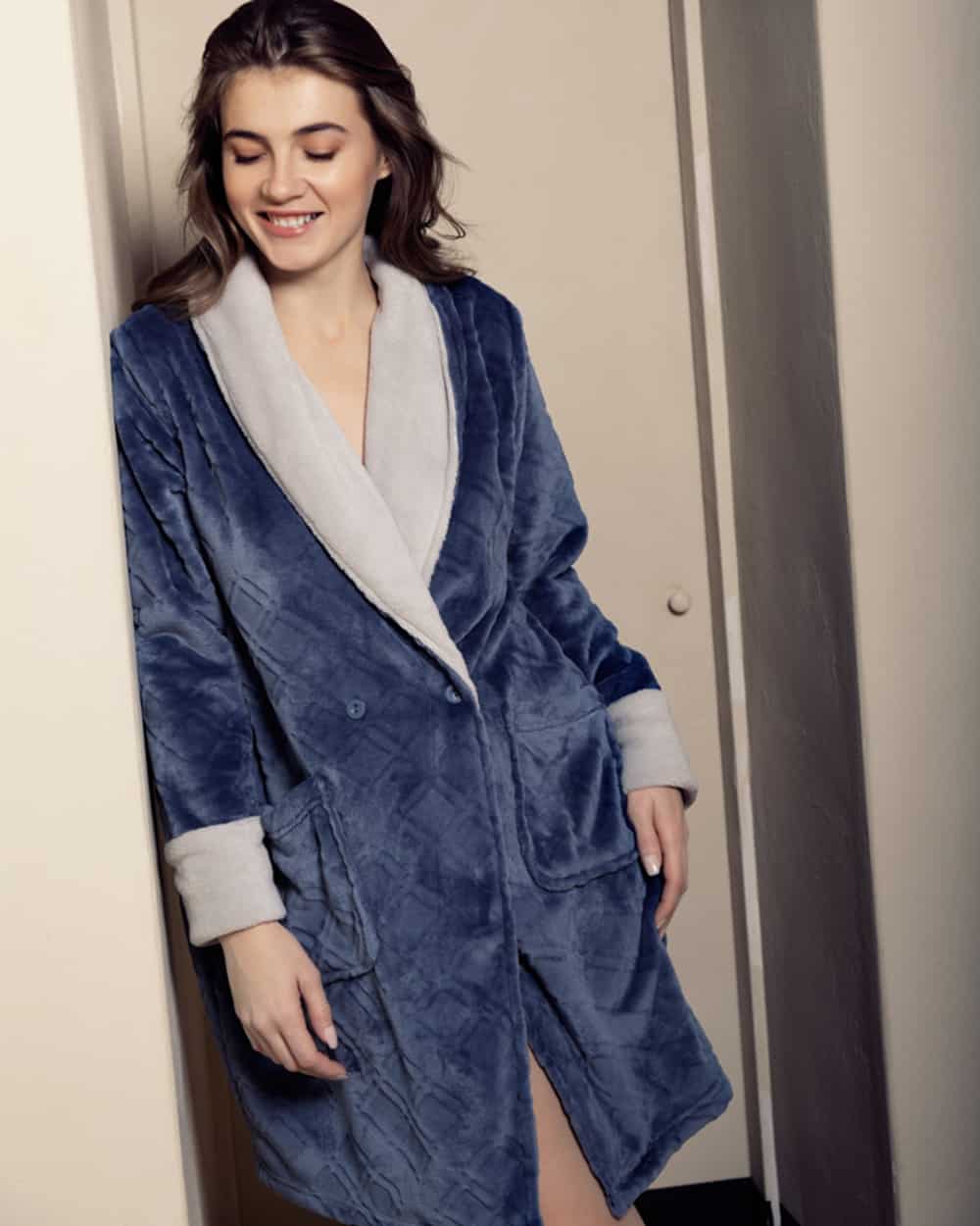 Vestaglia trama con rombi