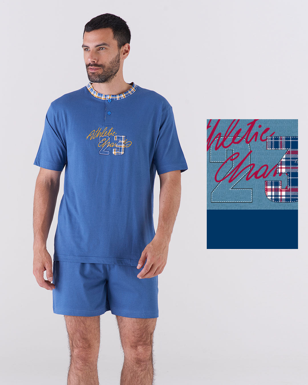 Pigiama corto ragazzo "athletic"