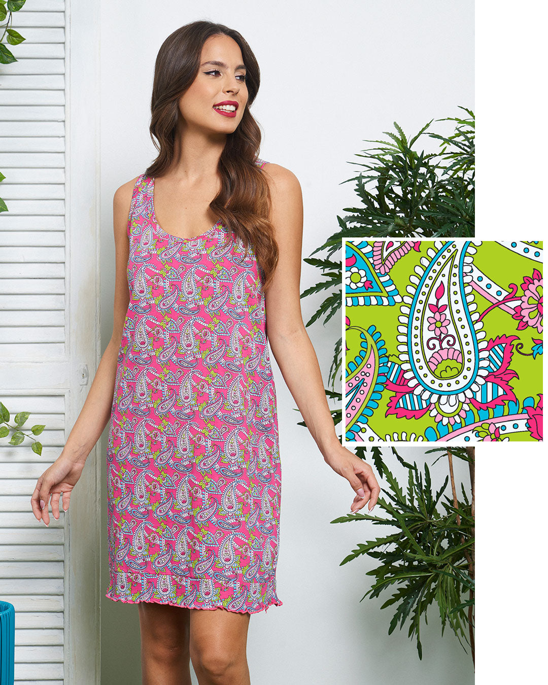 Vestitino con fantasia etnica