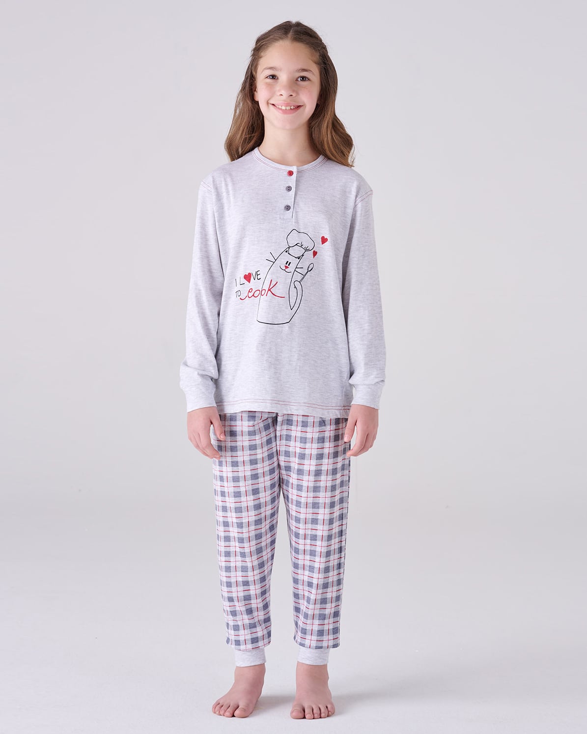 Pigiama bimba lungo - "COOK"