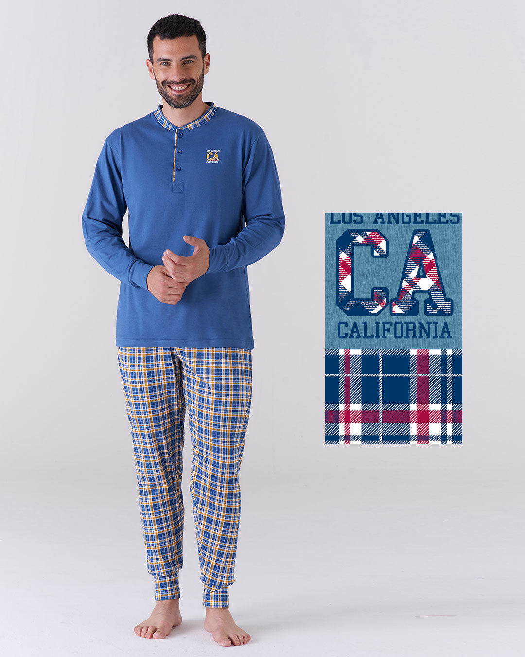 Pigiama lungo ragazzo "california"