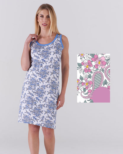 Abitino giromanica a fantasia