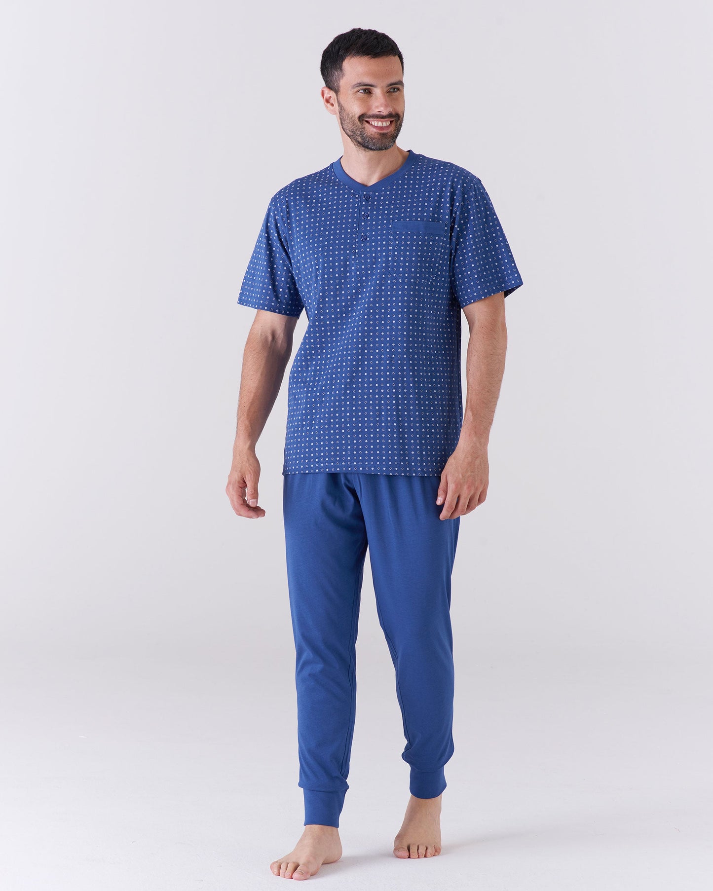 Pigiama uomo 3 pezzi