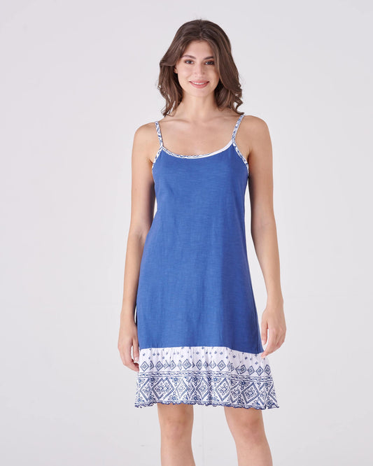 Abitino bretelline - fantasia geometrica