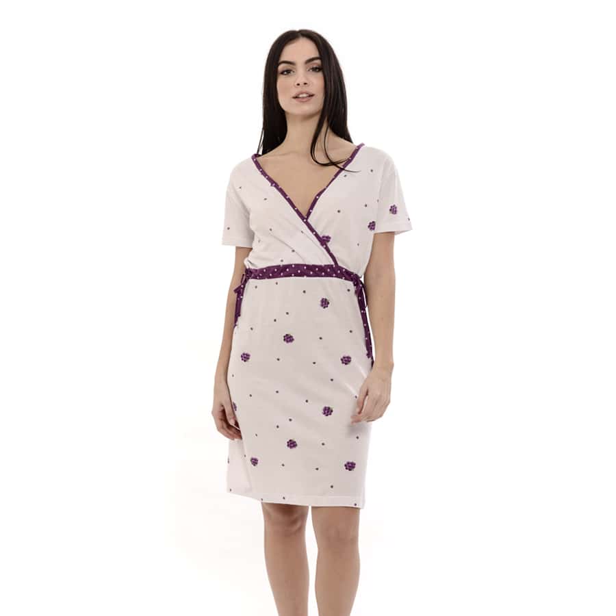 Camicia da notte manica corta