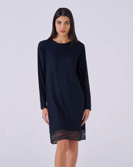 Camicia da notte viscosa modal