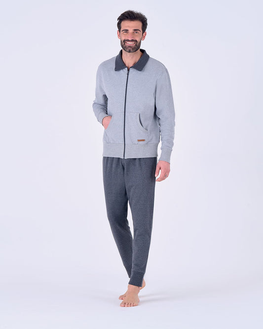 Tuta aperta uomo zip